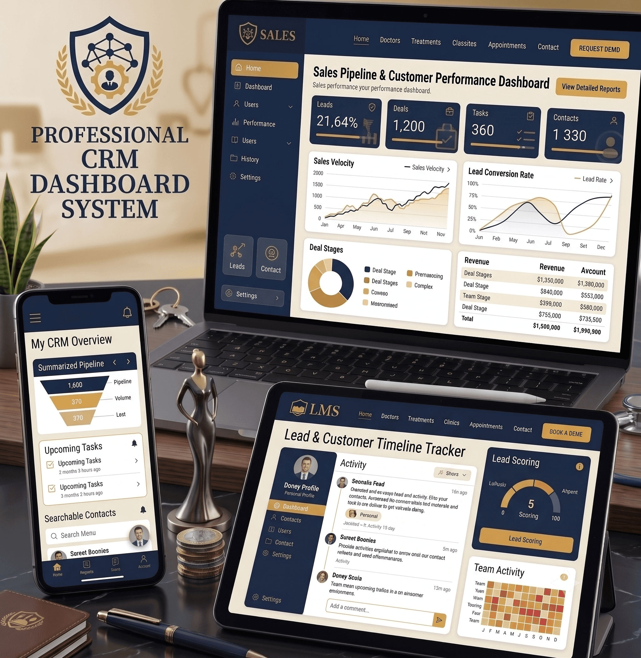 CRM Dashboard